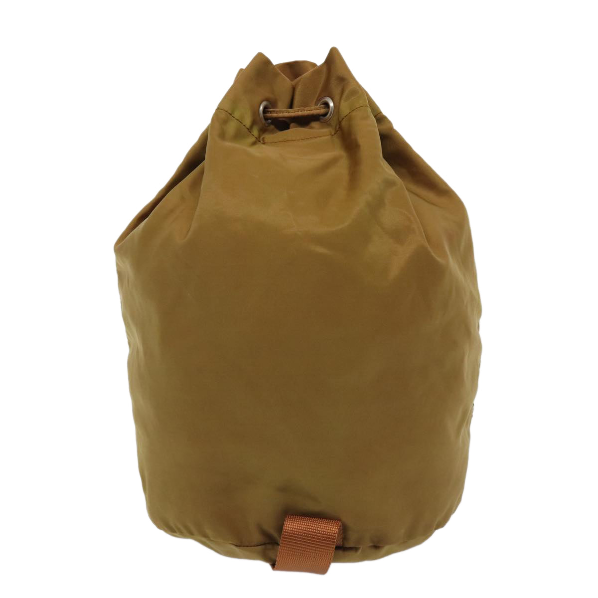 Prada Shoulder Bag Auth Nylon Brown Brown Auth Hk1412
