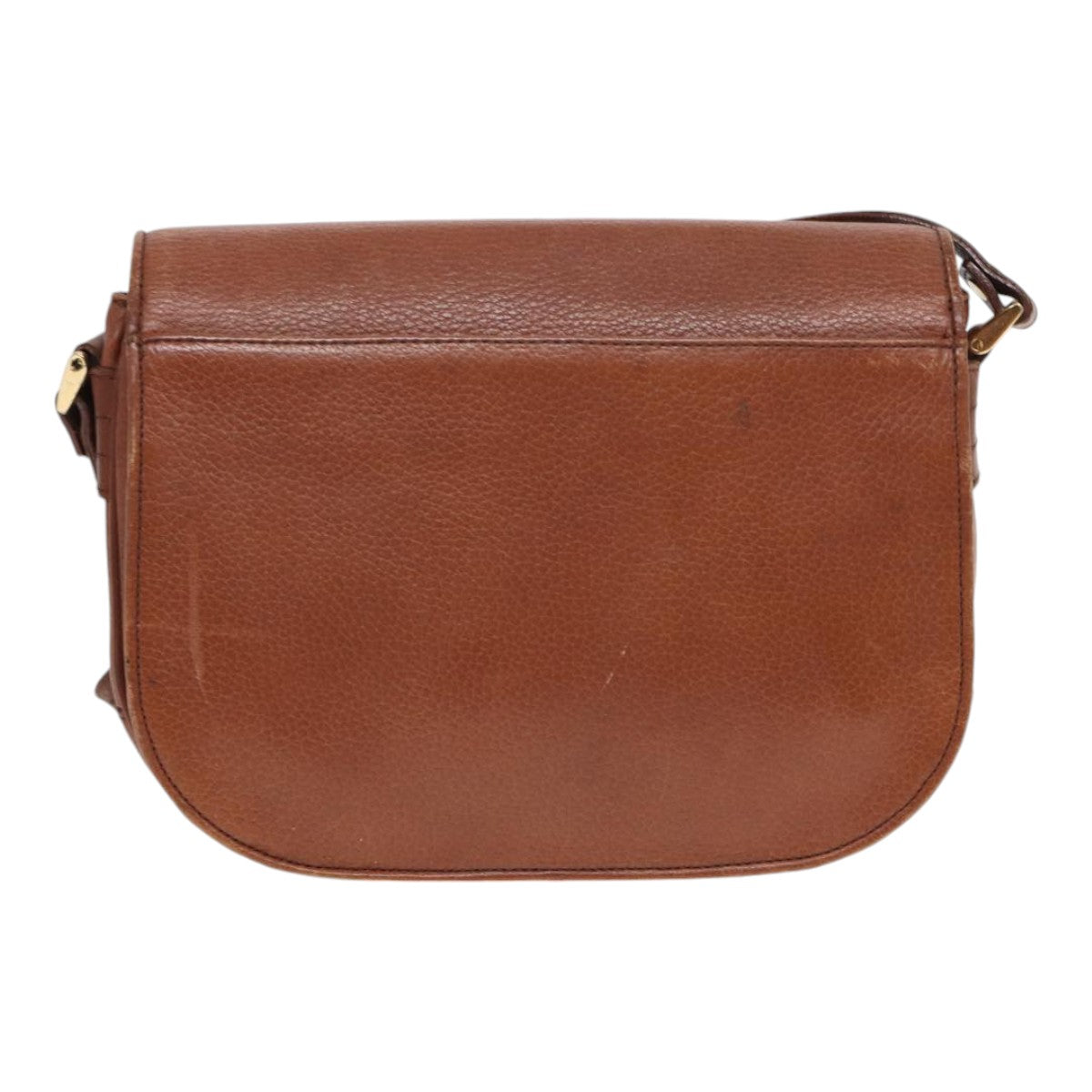 Burberry Luxury ss Shoulder Bag Auth Hk1530 Leather Brown