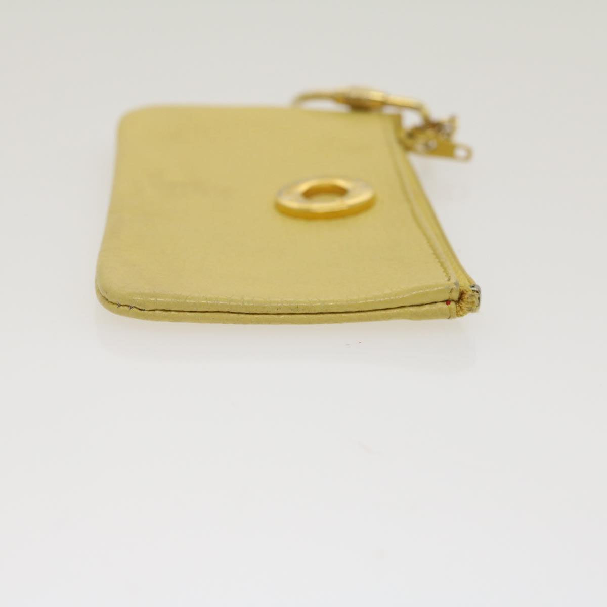 Luxury Coin Purse Yellow Hk Handbag Leather Travel Bag