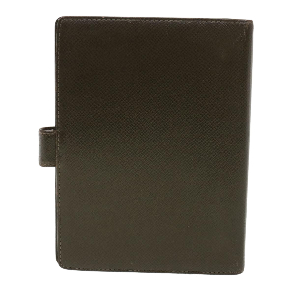 LOUIS VUITTON Taiga Agenda MM Day Planner Cover Grizzly R20426 LV hk642