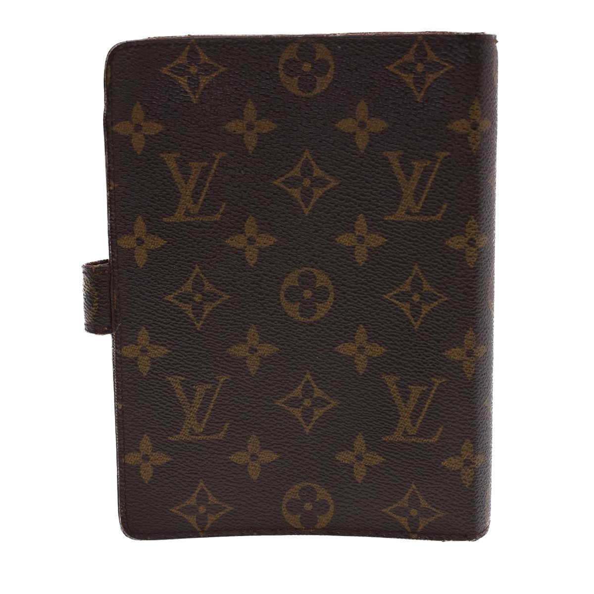 LOUIS VUITTON Monogram Agenda MM Day Planner Cover R20105 LV hk652