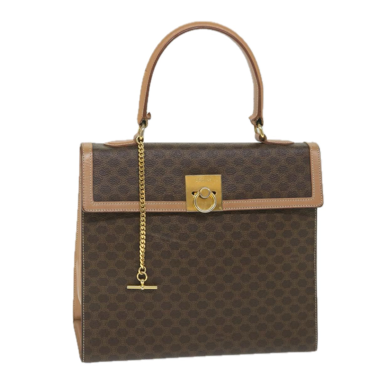 Luxury Macadam Top Handle Hand Bag Pvc Leather Canvas Travel Bag
