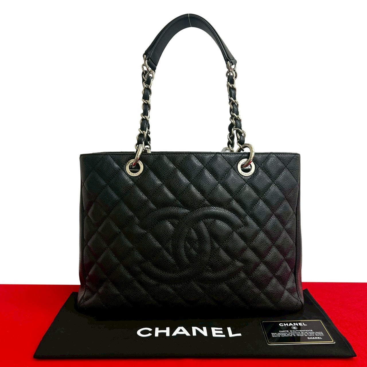 Chanel Matelasse Caviar Skin 2WAY Bag
