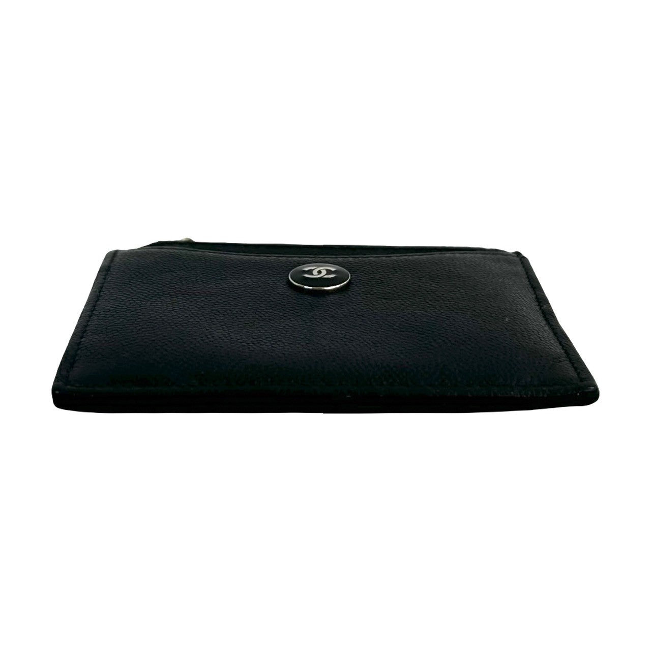 Chanel Coco Mark Mat Caviar Card Case