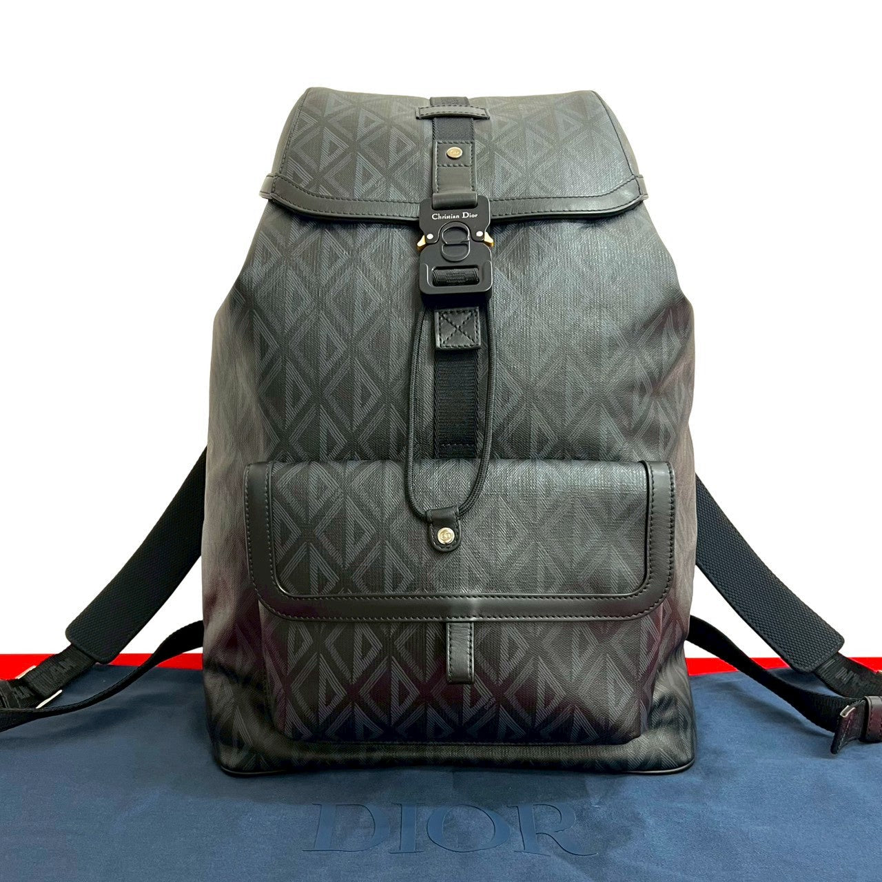 Dior Christian Hit The Road Backpack Leather