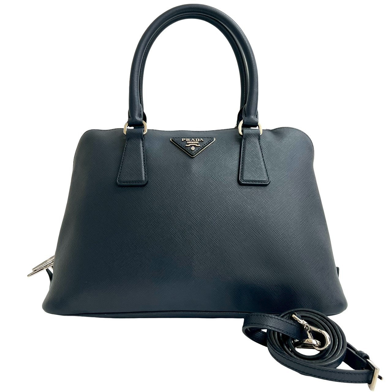 Prada 2Way Handbag Saffiano Travel Bag