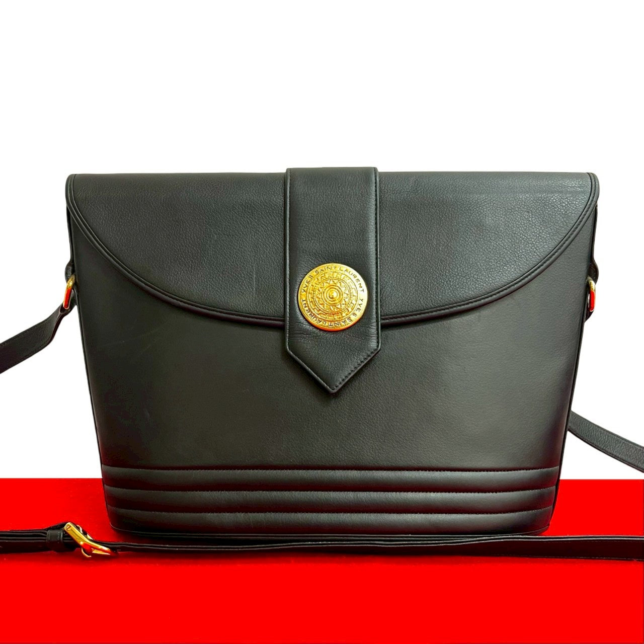 YSL Saint Laurent Yves Shoulder Bag Leather Shoulder Bag 3