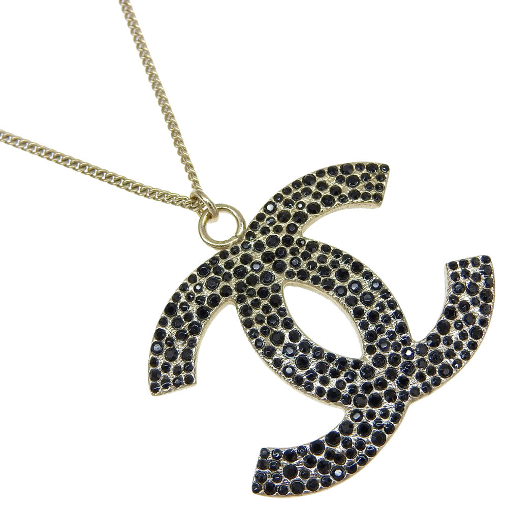 CHANEL Necklace Plated Gold gold COCO Mark Women  