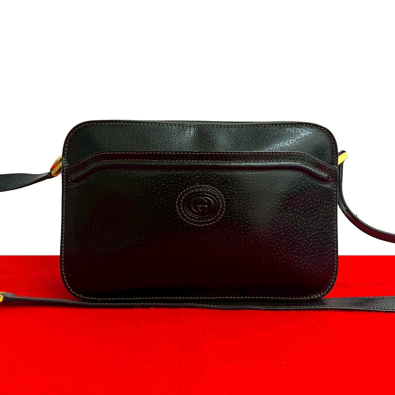 Gucci Shoulder Bag Leather Bag 38