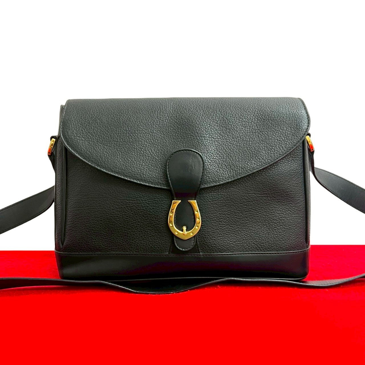 Gucci Horseshoe Shoulder Bag Leather Shoes