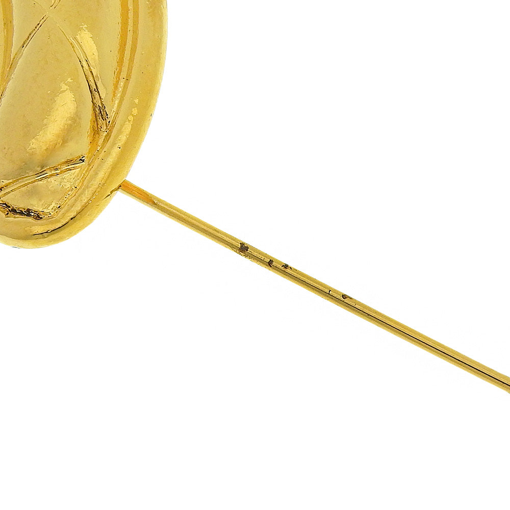 CHANEL Brooch Plated Gold gold   Matrasse COCO Mark Women  
