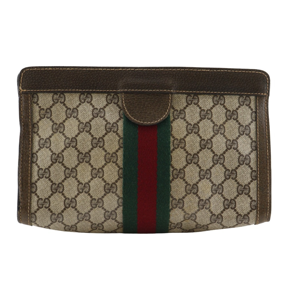 Gucci Plus Clutch Bag Leather
