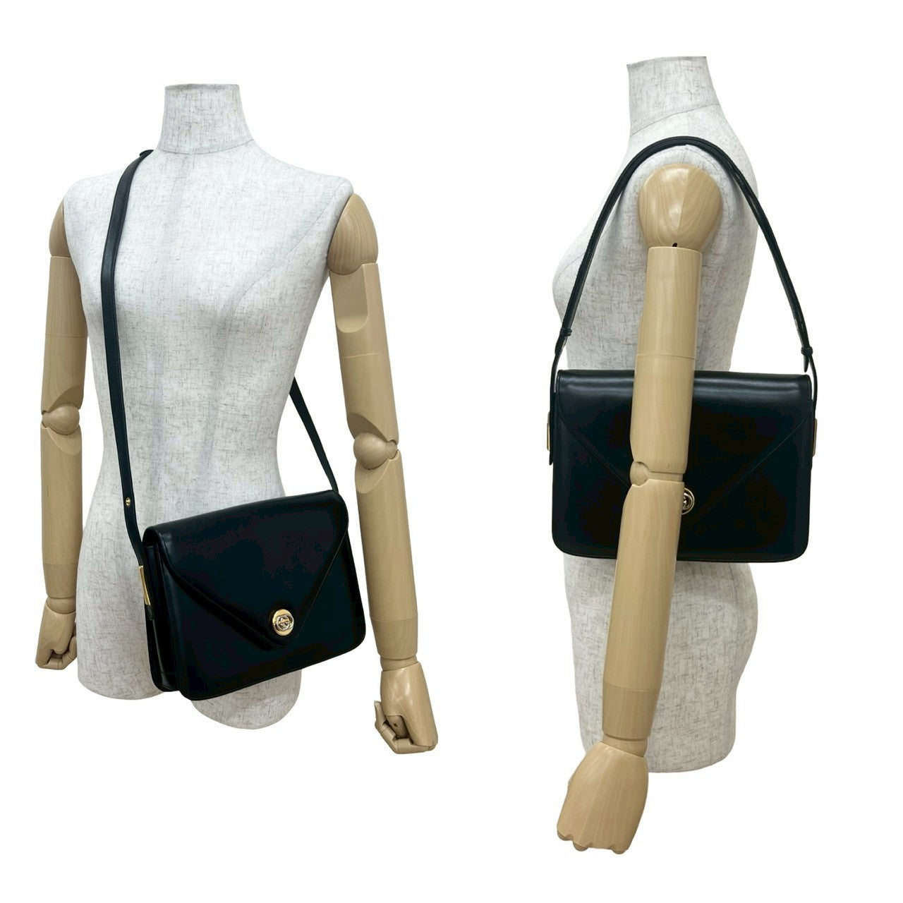 Gucci Shoulder Bag Leather Bag 19