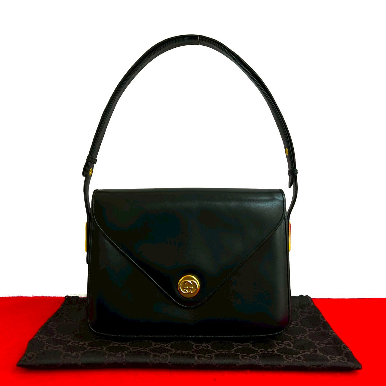Gucci Shoulder Bag Leather Bag 25