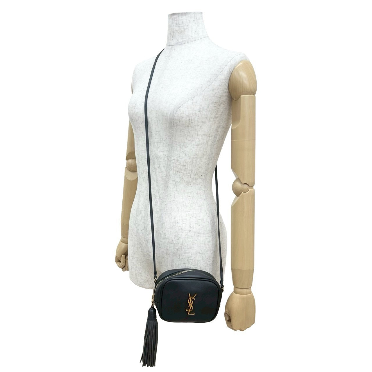 YSL Saint Laurent Paris Shoulder Bag Leather Mini