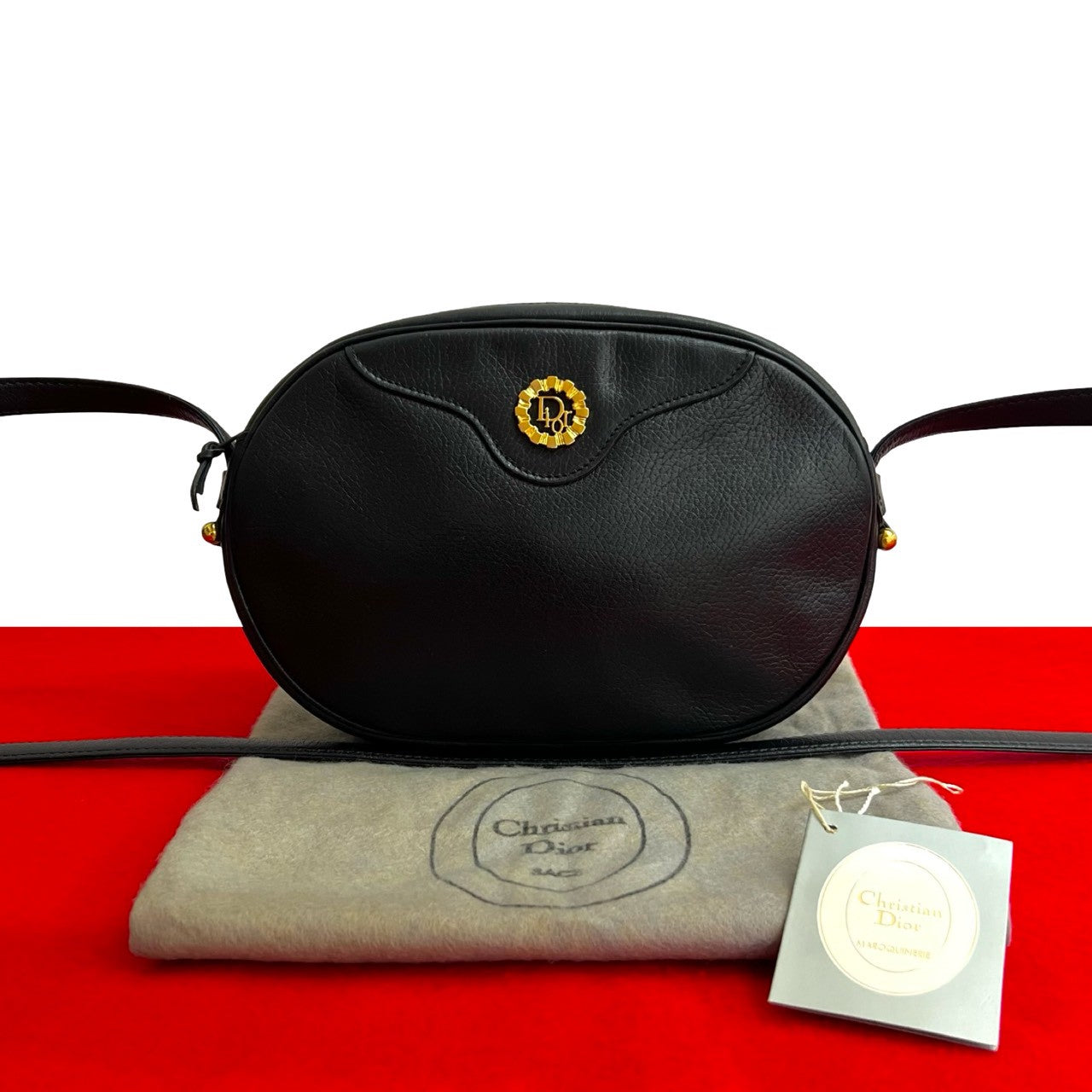 Dior Christian Shoulder Bag Leather Shoulder Bag 9