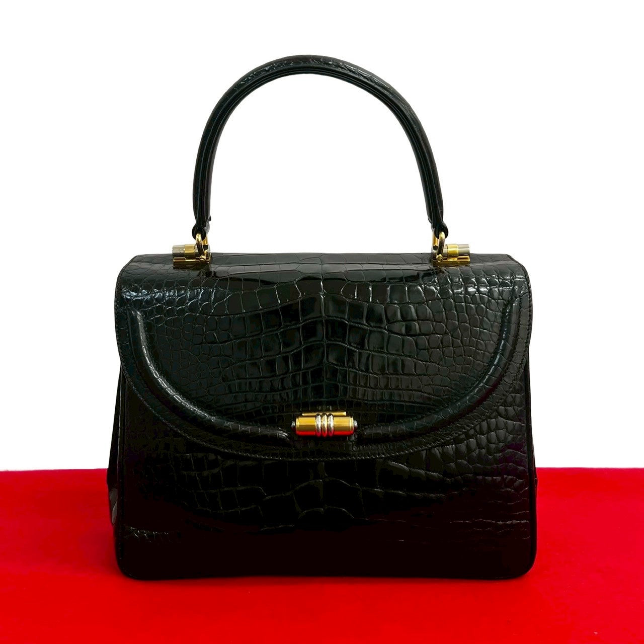 Gucci Gucci Leather Handbag 6 Travel Bag