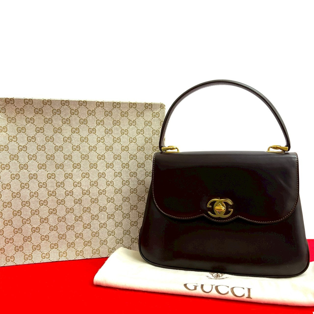 Gucci Gucci Leather Handbag 10 Travel Bag