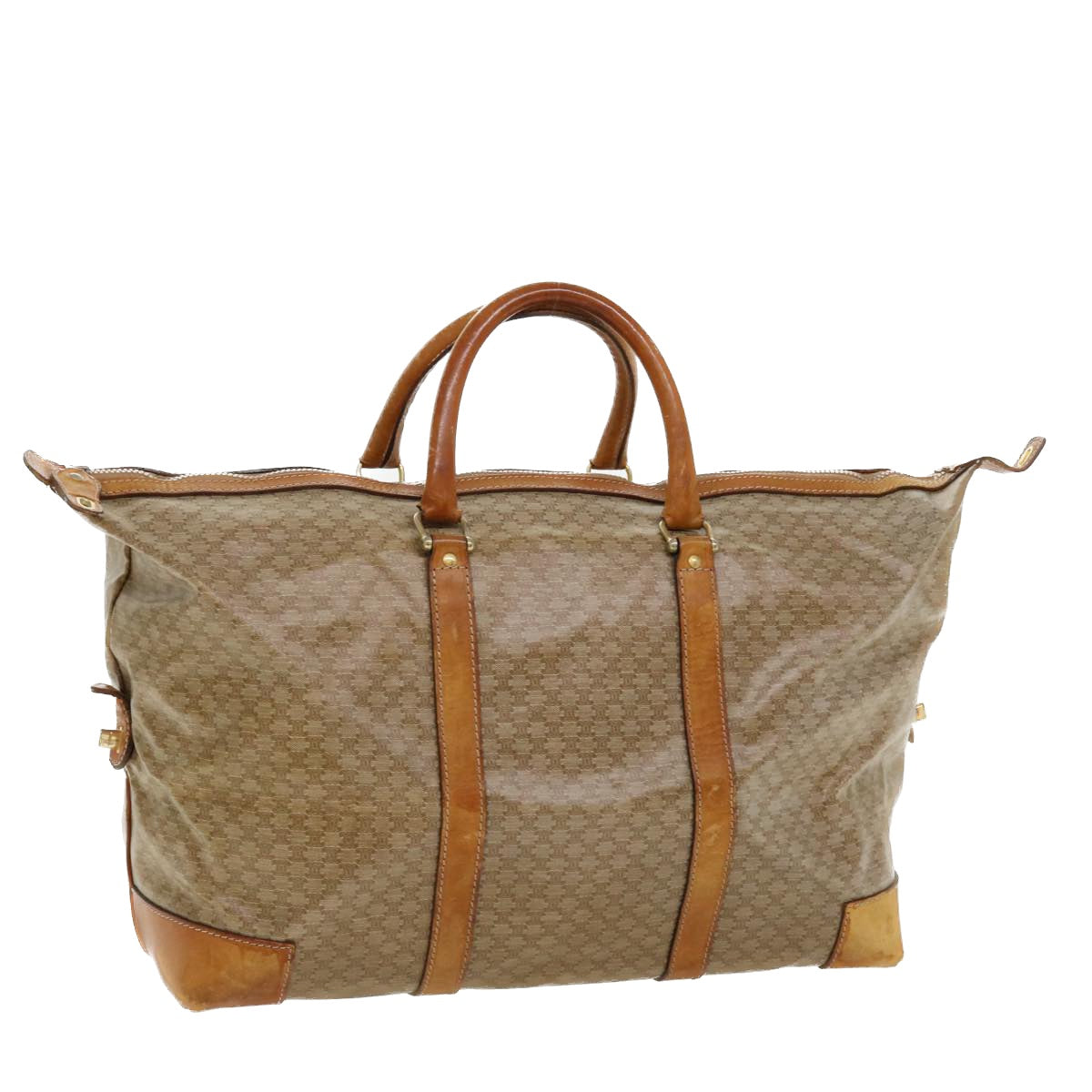 Luxury Macadam Boston Bag Pvc Im Leather Canvas Travel Bag