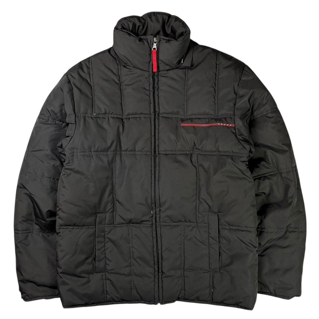 Prada Handbag down puffer jacket L