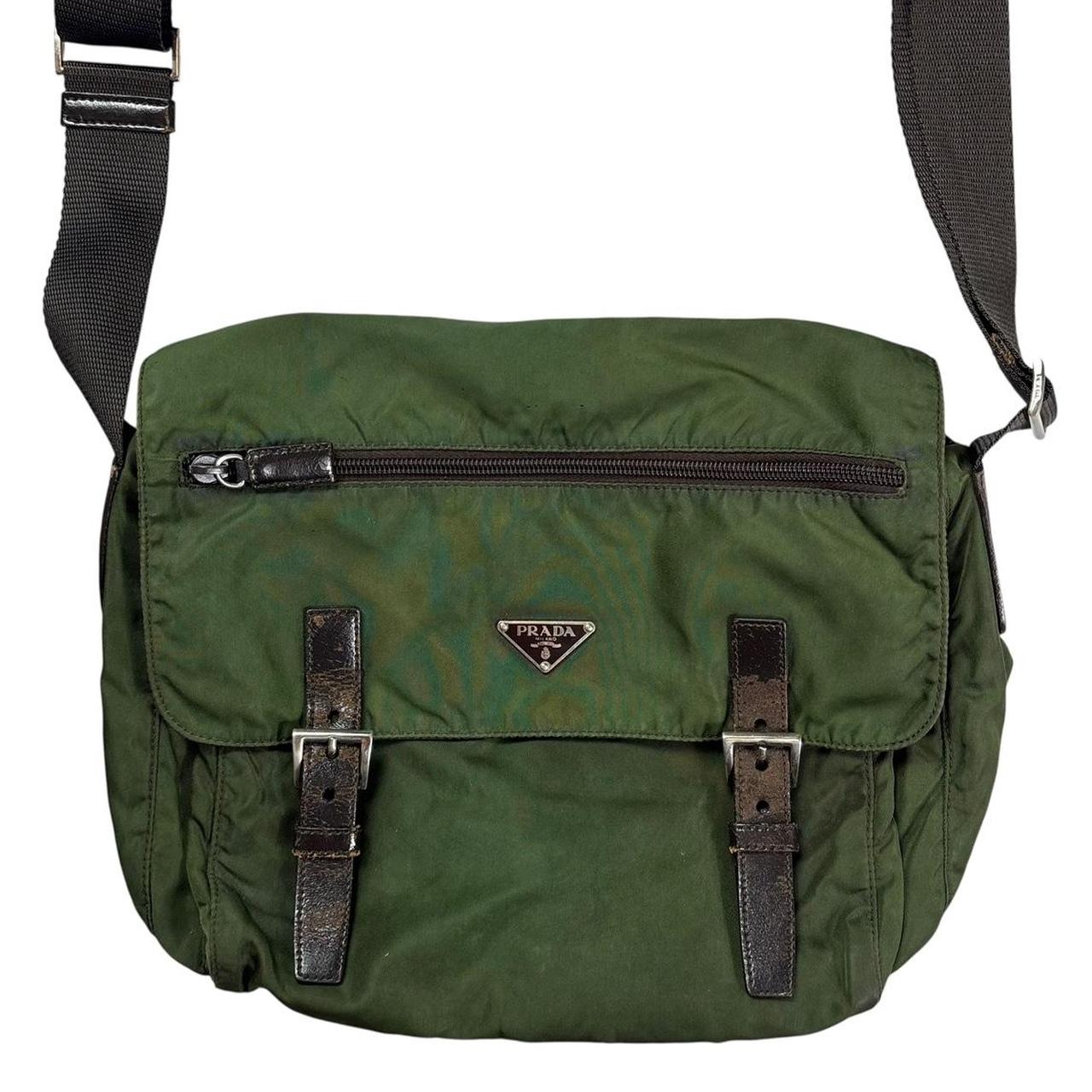 Prada Crossbody Bag triangle crossbody side bag 2 Logo