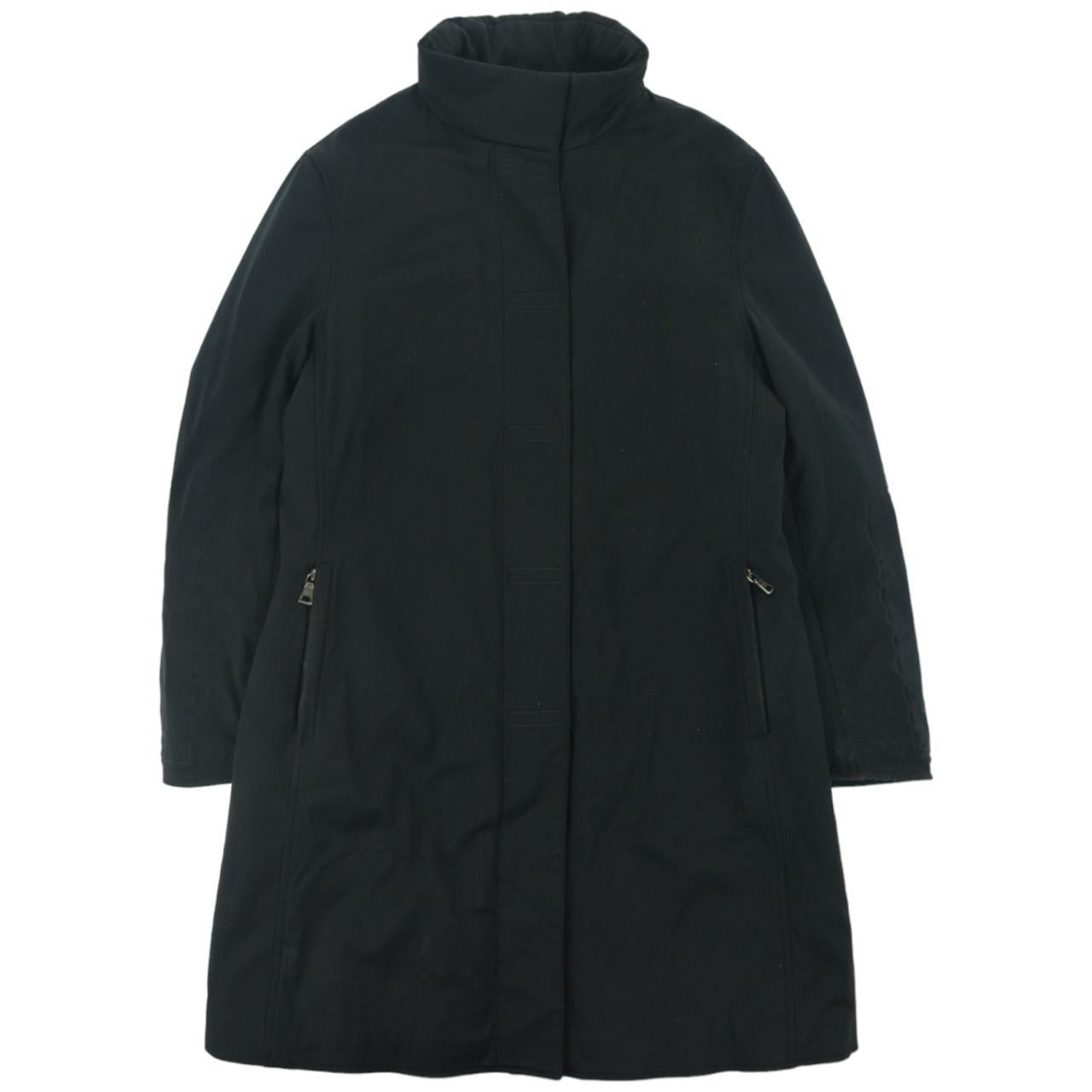 Prada Handbag Sport Up Long Coat Woman’s Zip