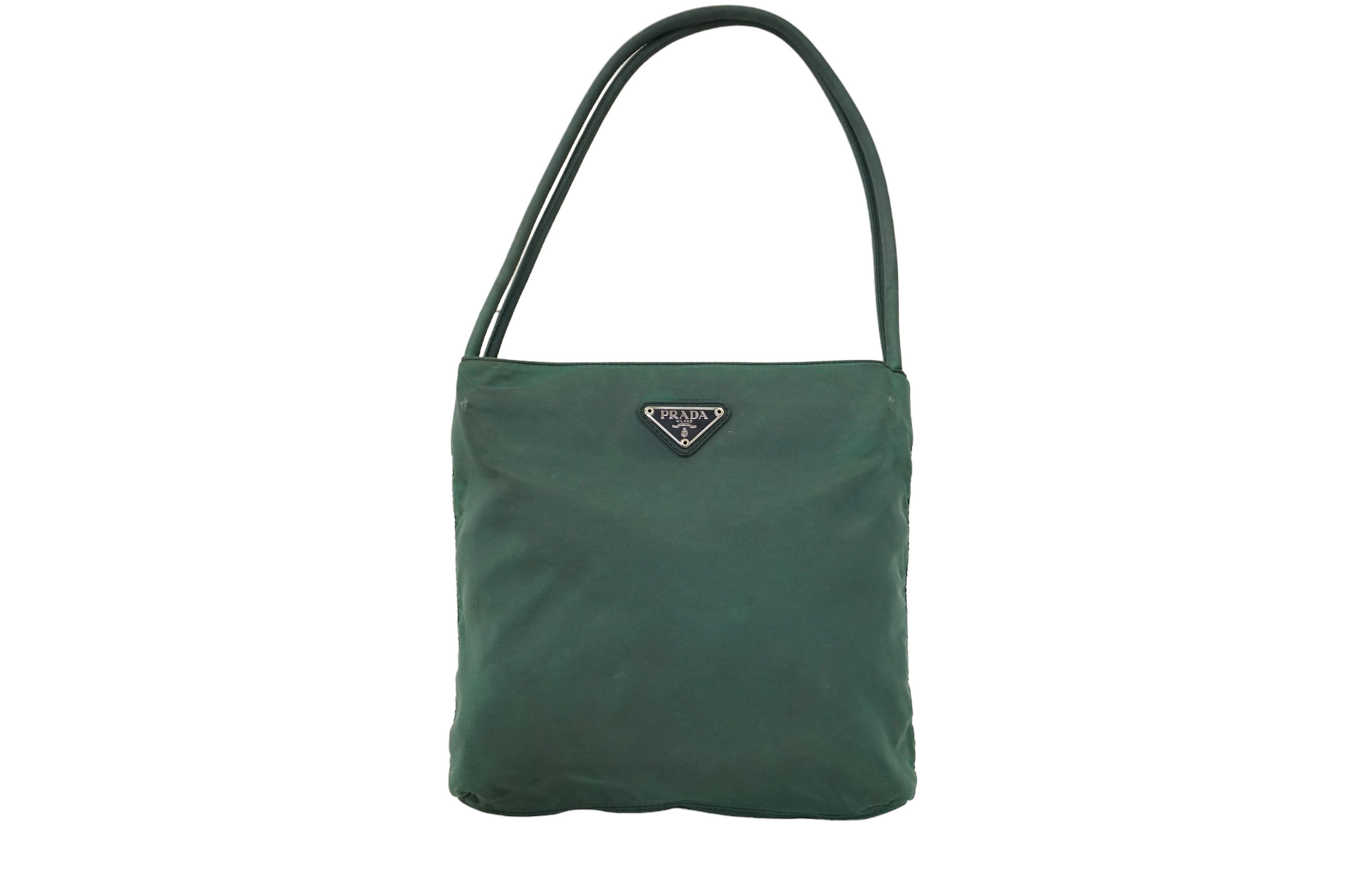 Prada Grøn Luxury Handbag Shoulder Bag