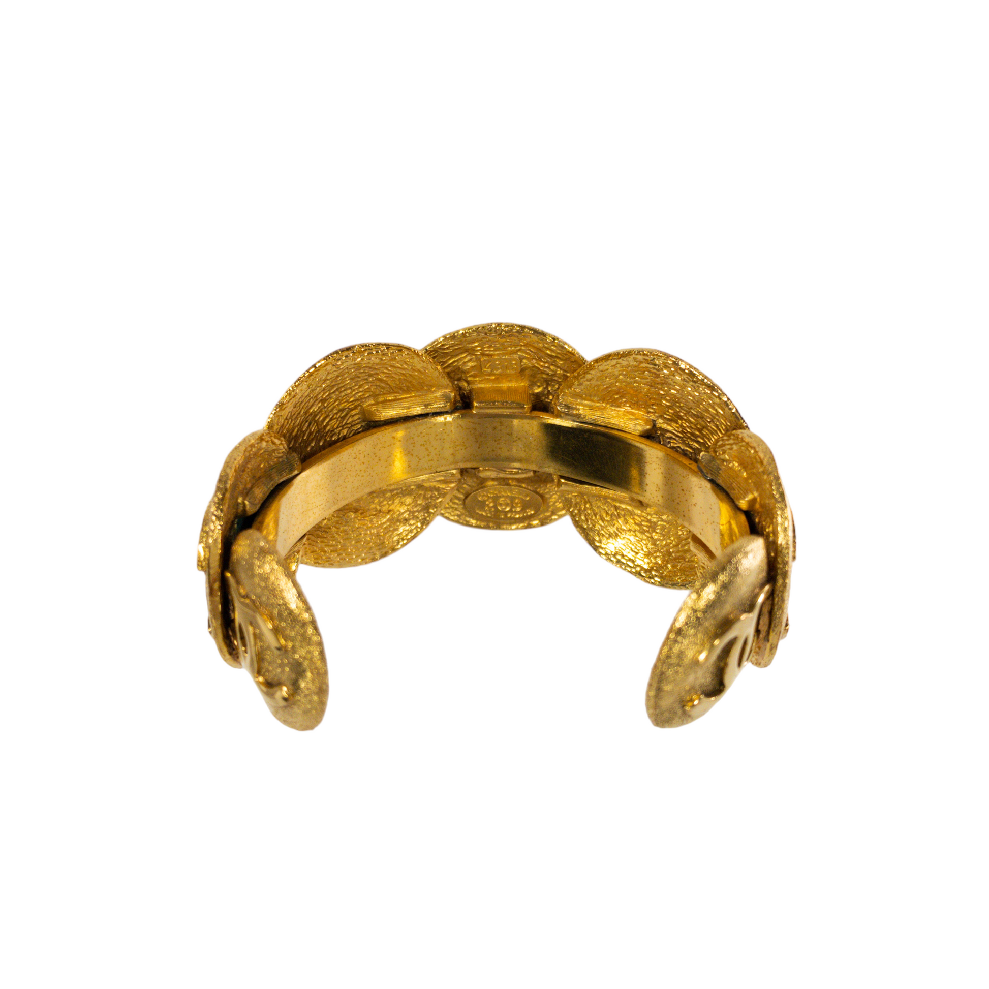 Chanel   Round CC Medallion Cuff