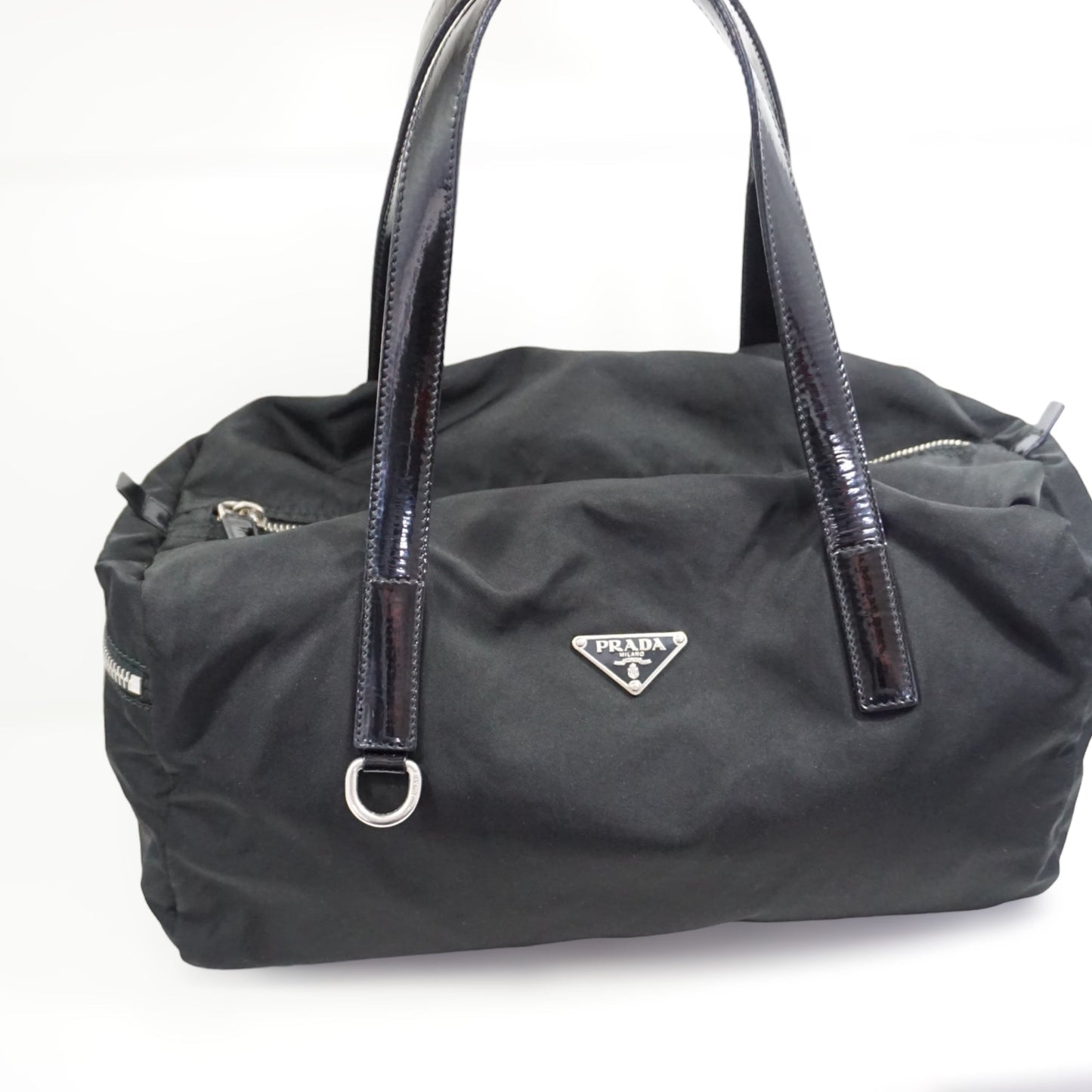 Prada Sort Tessuto Luxury Handbag Travel Bag