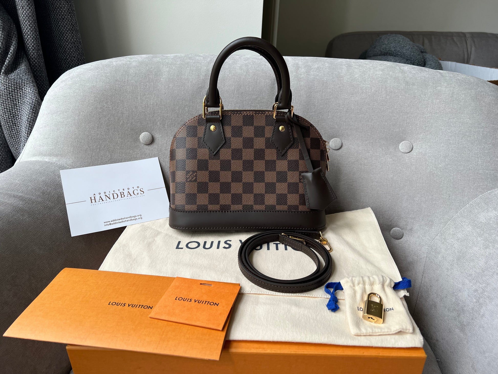 Louis Vuitton Alma BB Damier Ebene