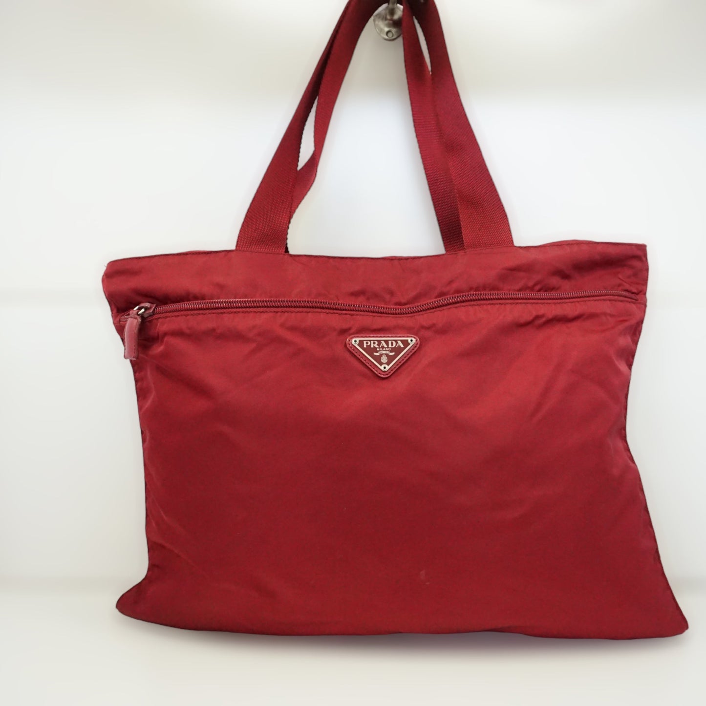 Prada Rød Totebag Luxury Handbag Tote Bag