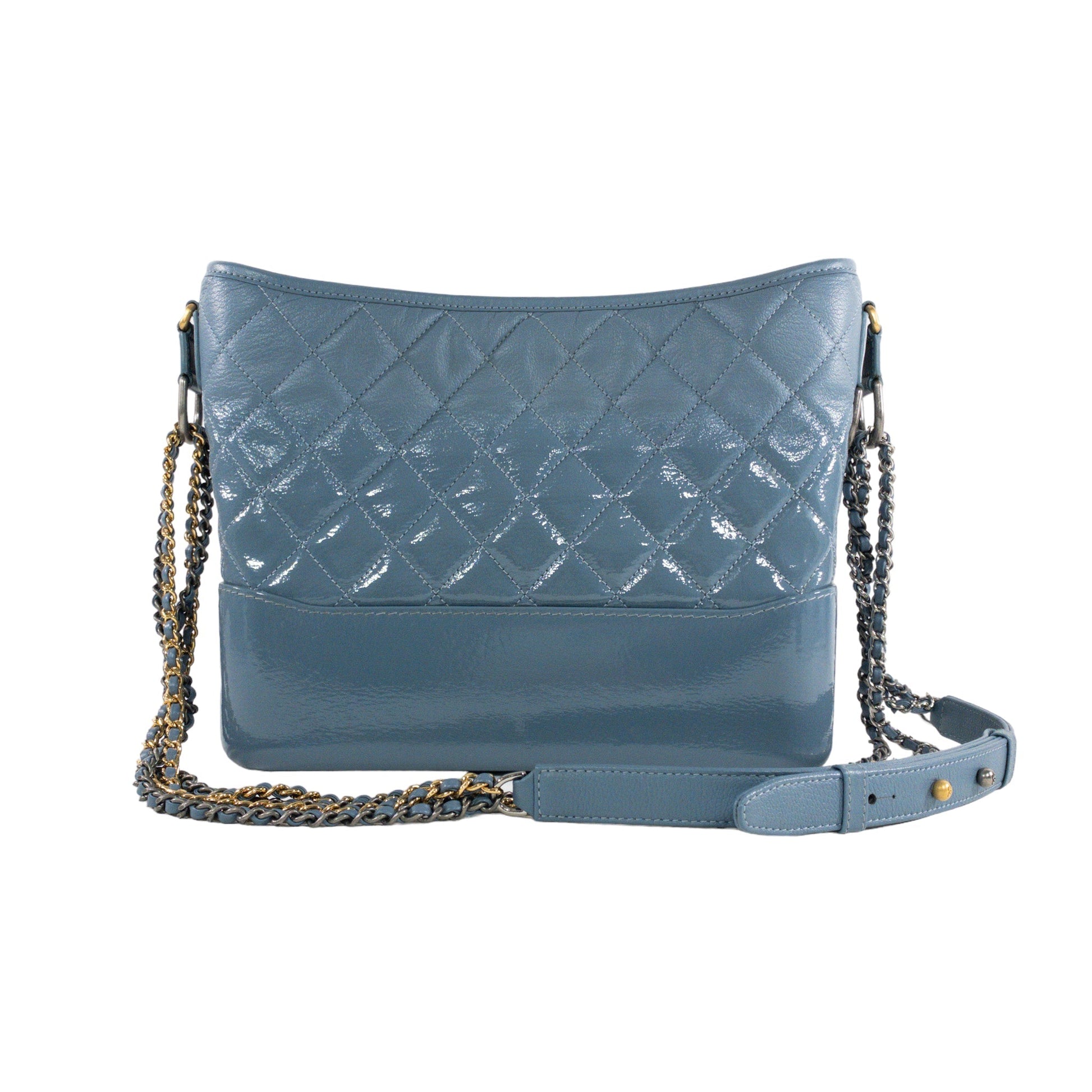 Chanel Blue Glazed Large Gabrielle