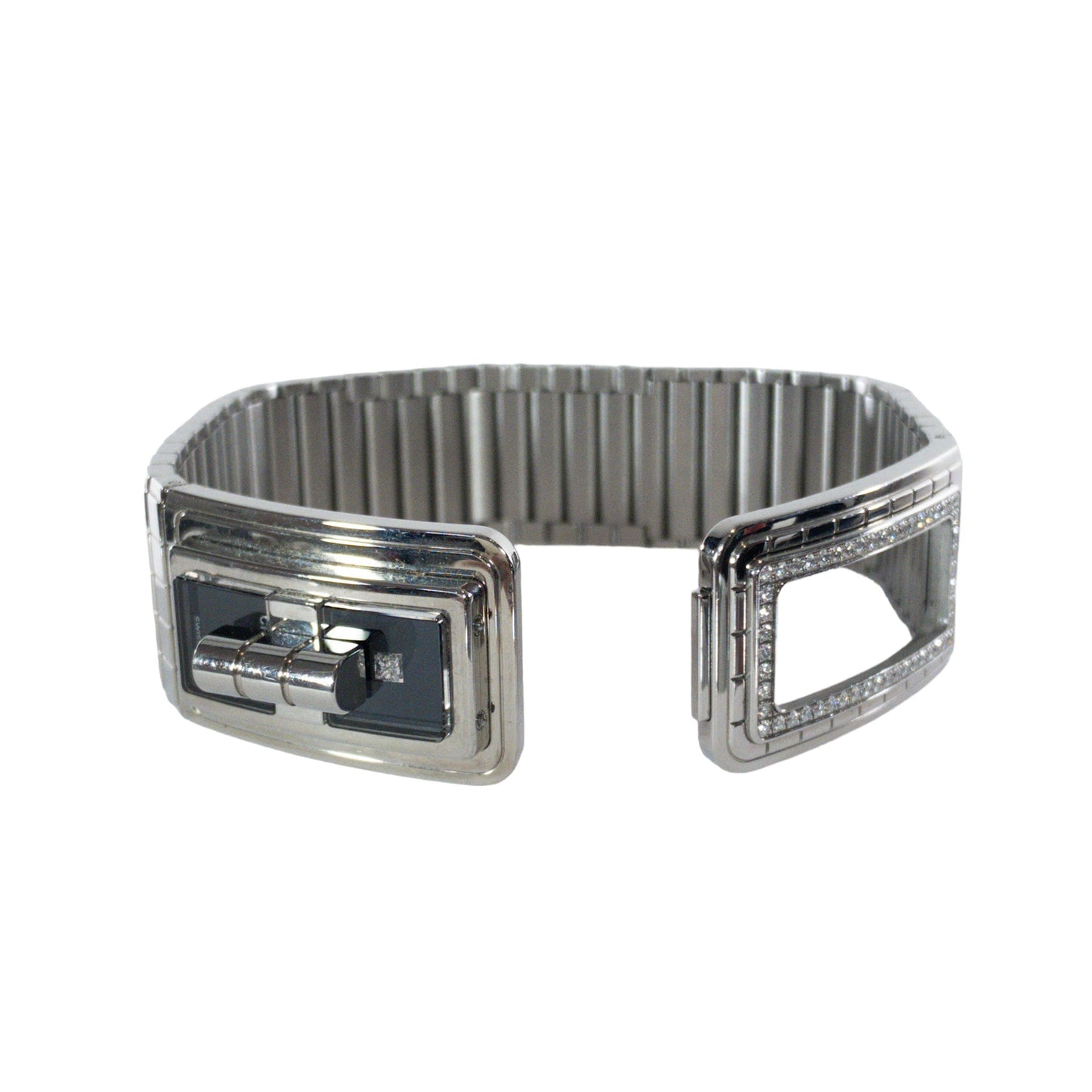 Chanel Code Coco Watch Steel with Diamonds