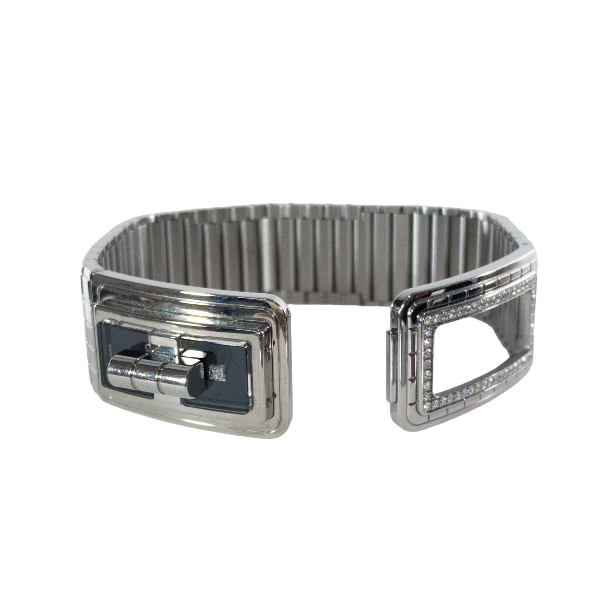 Chanel Code Coco Watch Steel with Diamonds
