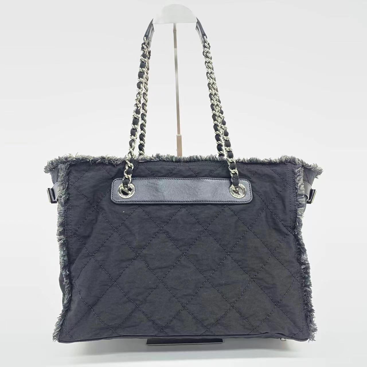 Chanel CC Shopping Blue Tote Bag