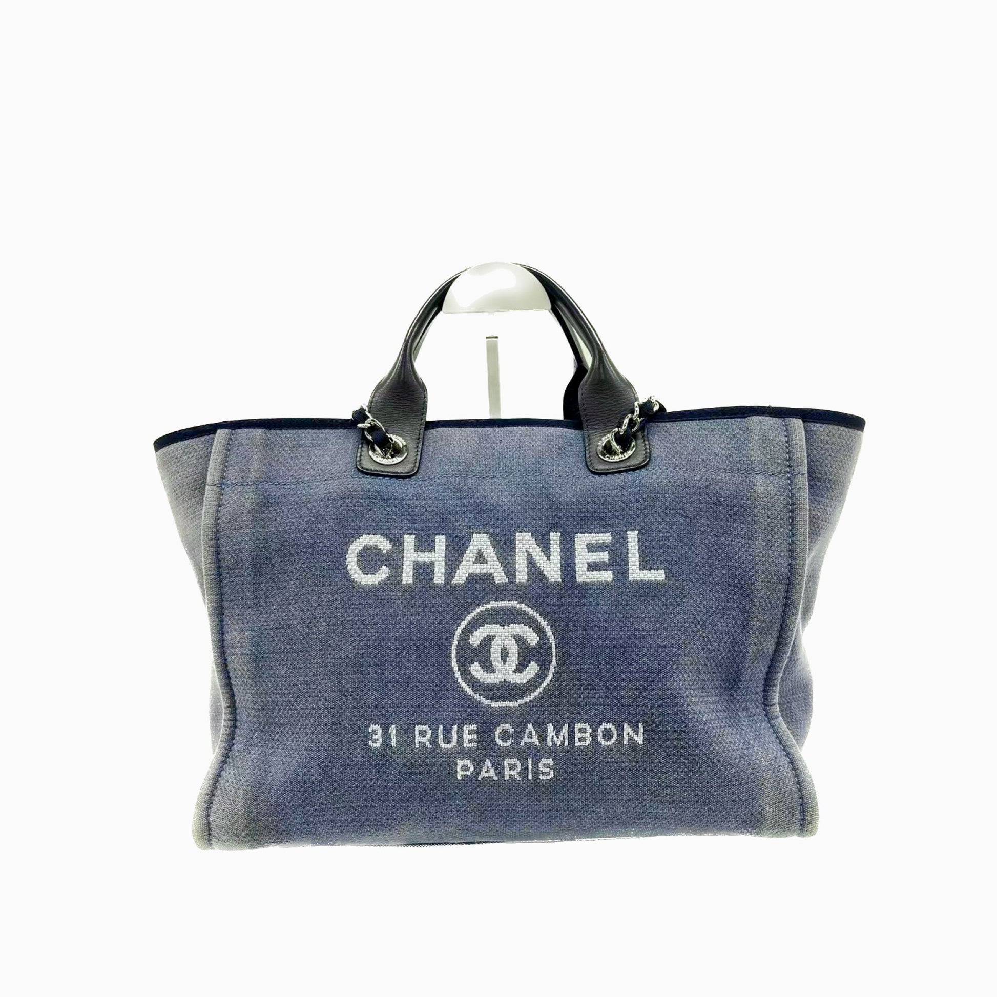 Chanel Deauville Denim Tote Bag