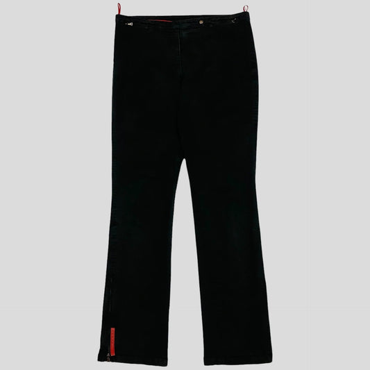Prada Handbag Sport Womens Tab Flares - 32 Red