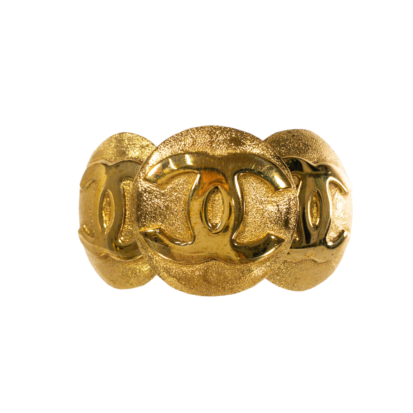 Chanel   Round CC Medallion Cuff
