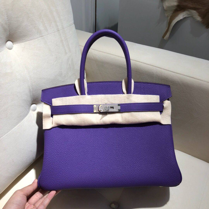 Top Quality Birkin Purple For Women Sitop Travel Bag