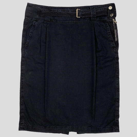 Prada Handbag Sport Midi Belted Cargo Skirt - 12-16