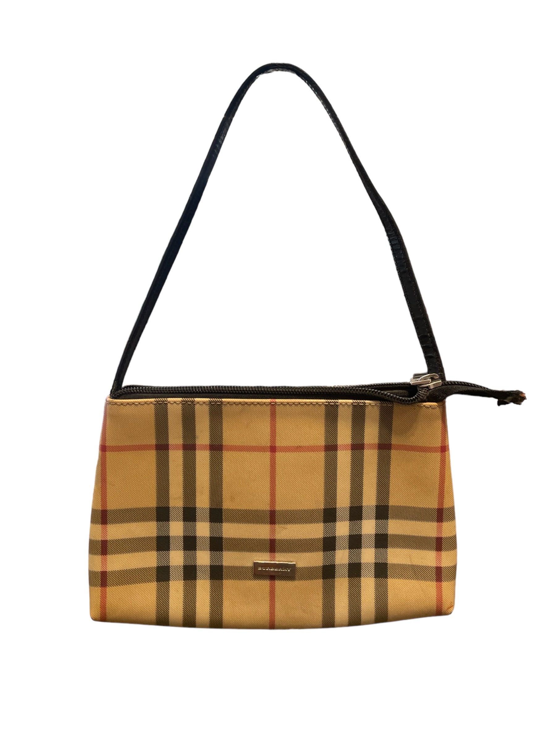 Burberry Luxury Hand Bag Os Tartan Others Cml Travel Bag