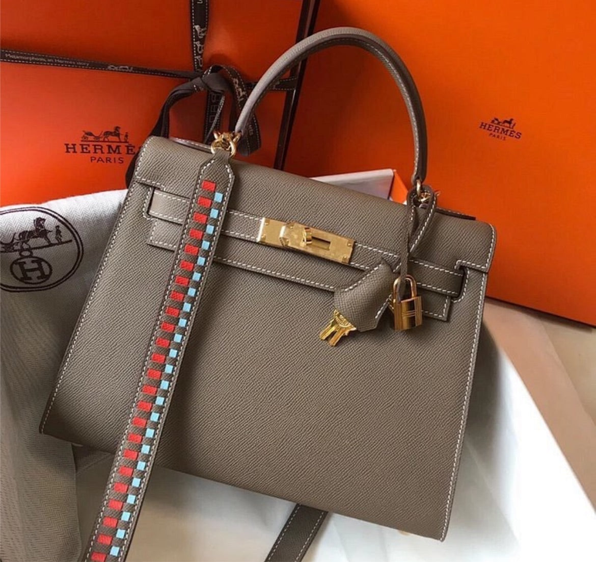 Hermes New Woman Luxury Handbag Travel Bag