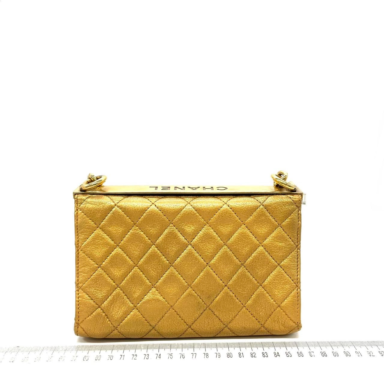 Chanel Rita Flap Trendy CC Gold Small Handbag