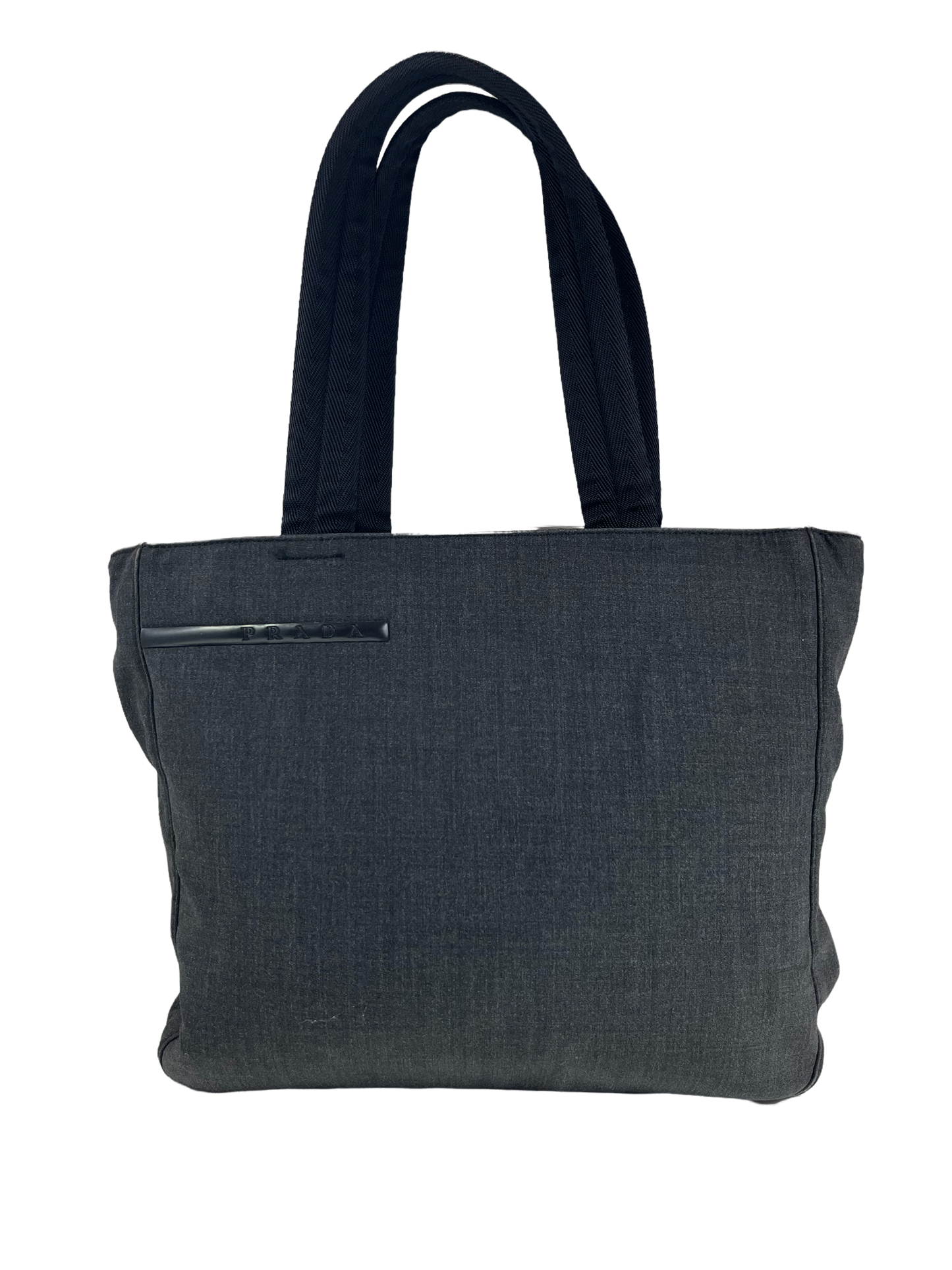 Prada Grå Luxury Handbag Shoulder Bag