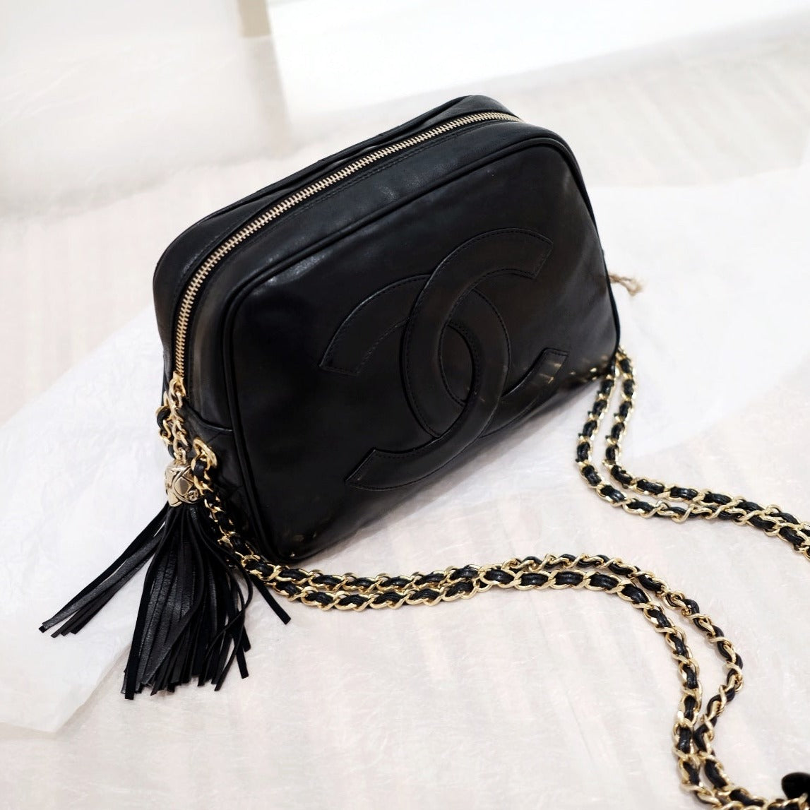Chanel   camera chain bag