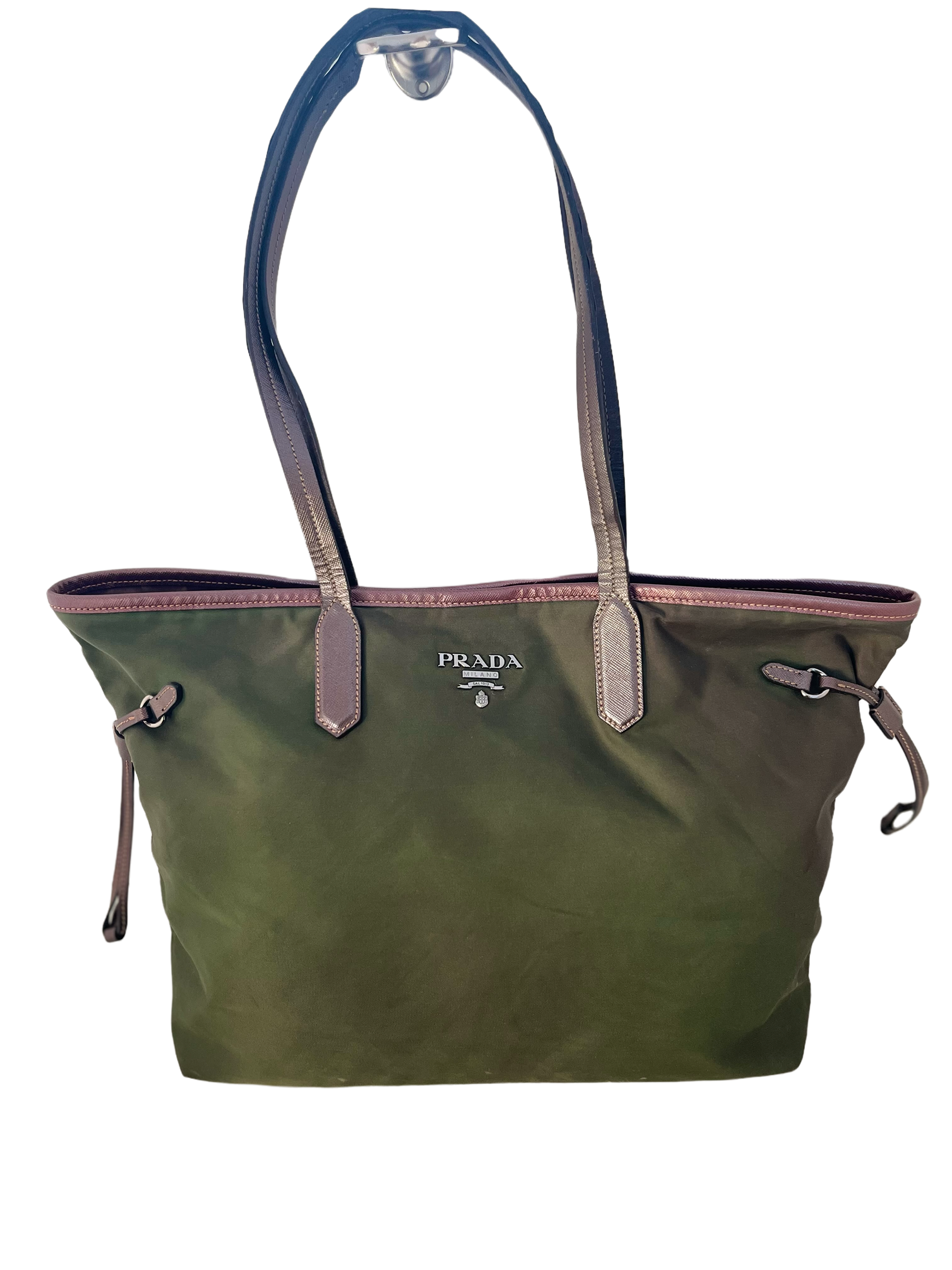 Prada Grøn Totebag Luxury Handbag Tote Bag