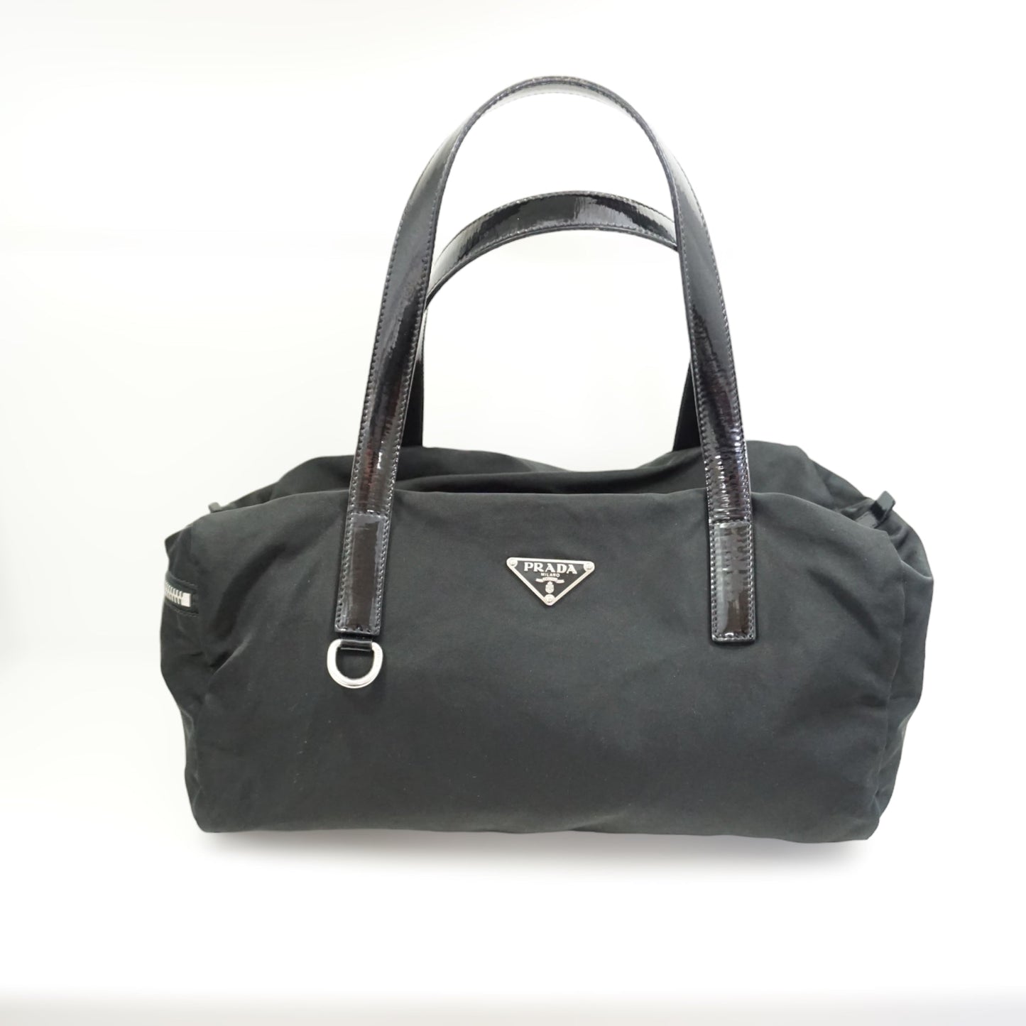 Prada Sort Tessuto Luxury Handbag Travel Bag