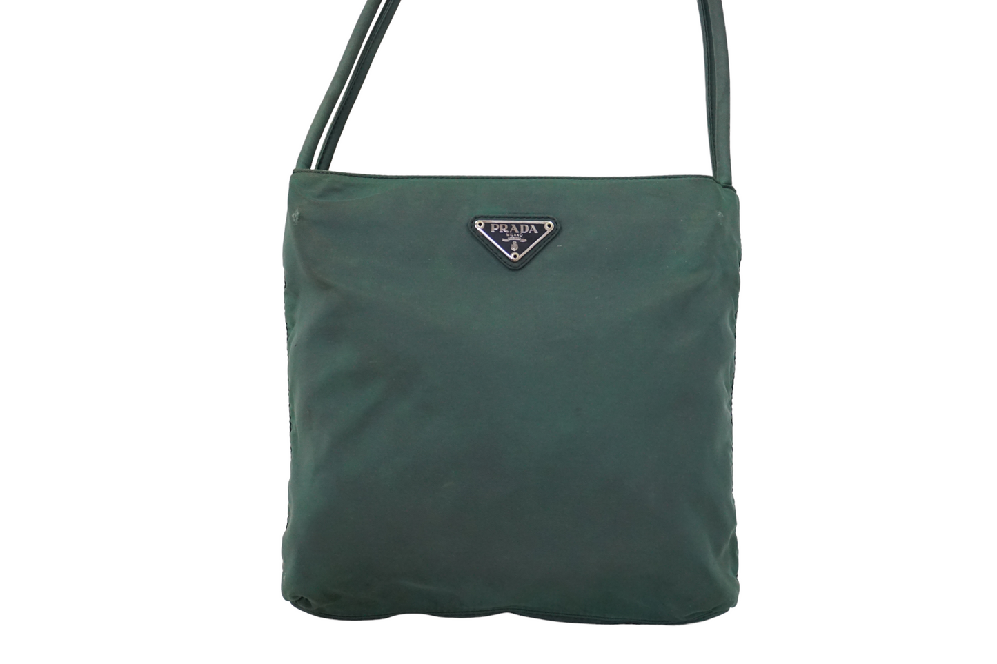 Prada Grøn Luxury Handbag Shoulder Bag