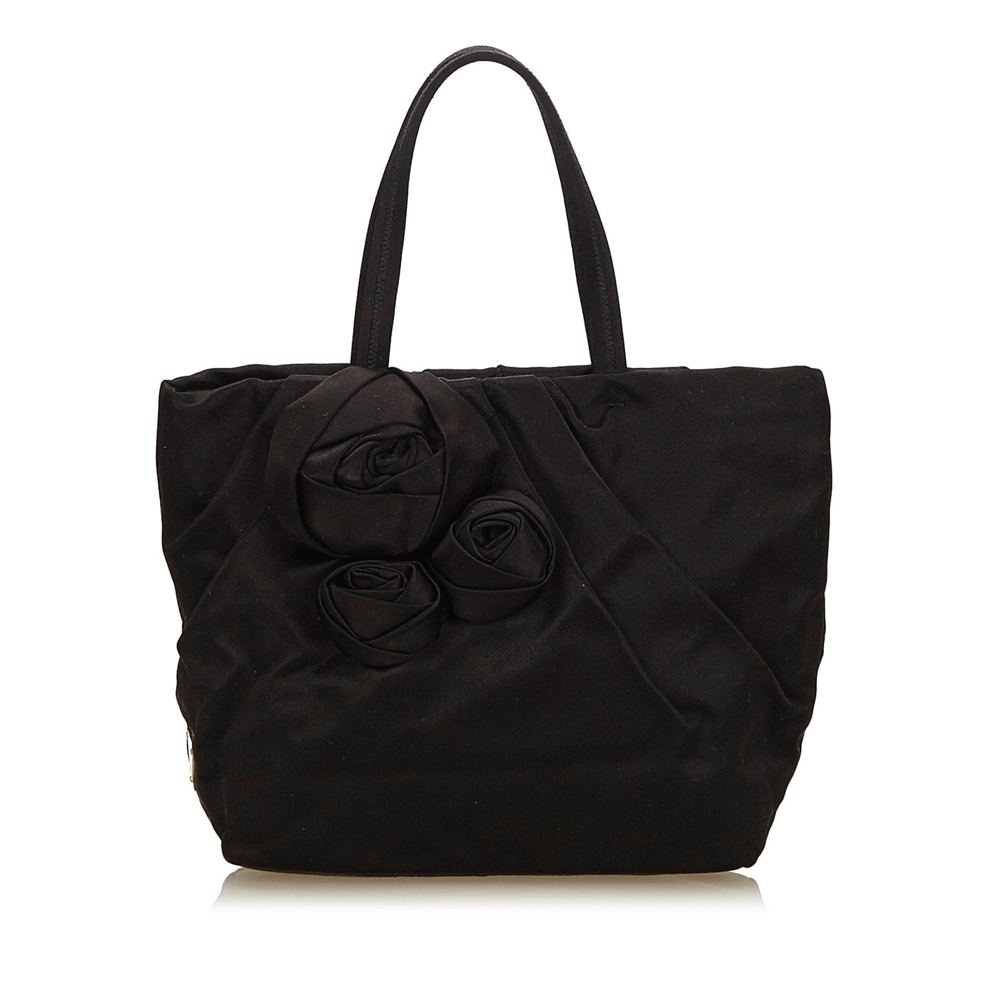 Prada Fabric Tote Bag Italy Nylon Black Tote Bag Italy