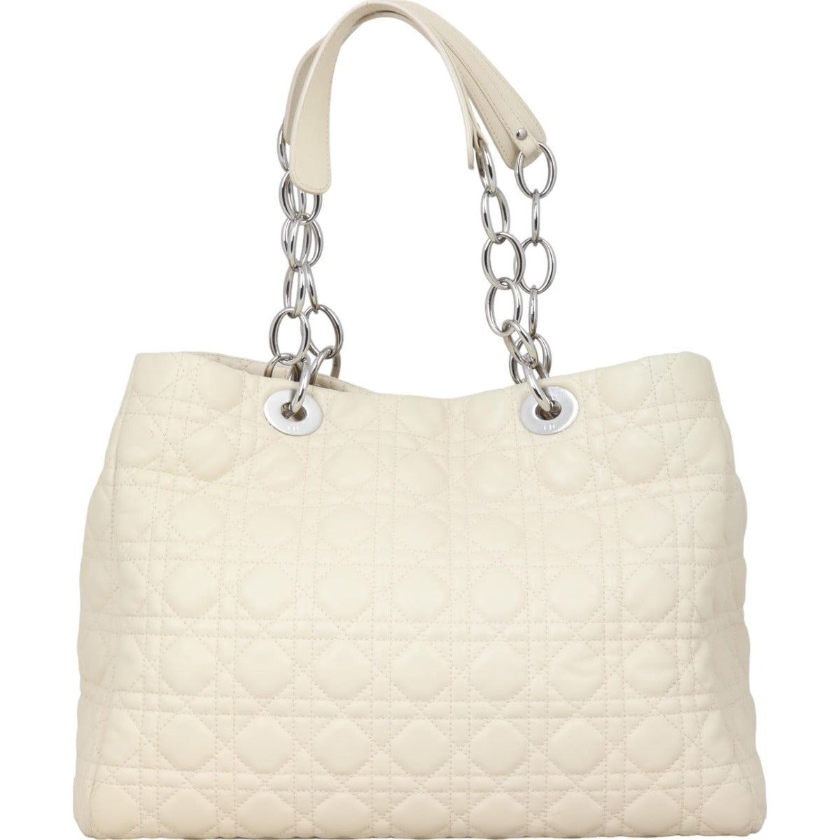 Dior Cannage Soft Shopping Tote Handbag Large Tote Bag